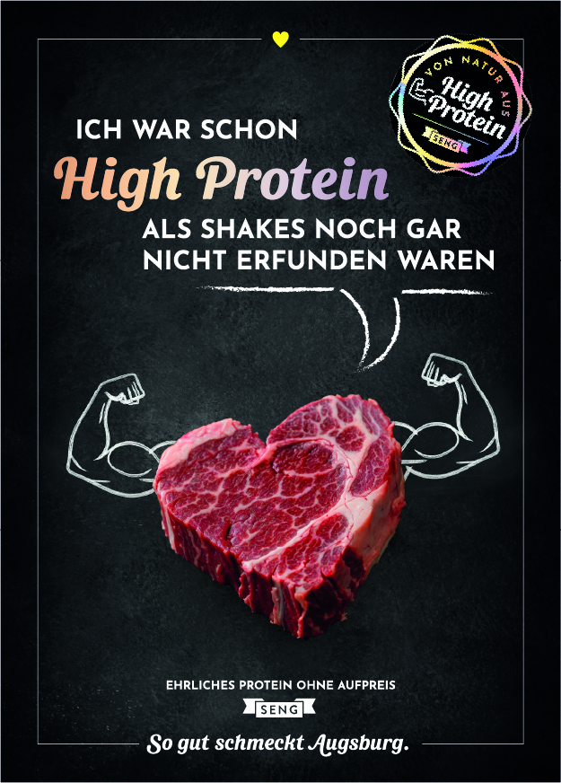 Ich war schon High Protein, als Shakes noch gar nicht erfunden waren.