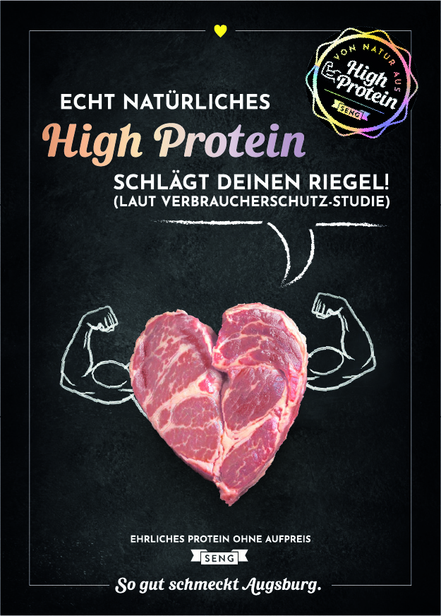 Echt natürliches High Protein schlägt deinen Riegel.